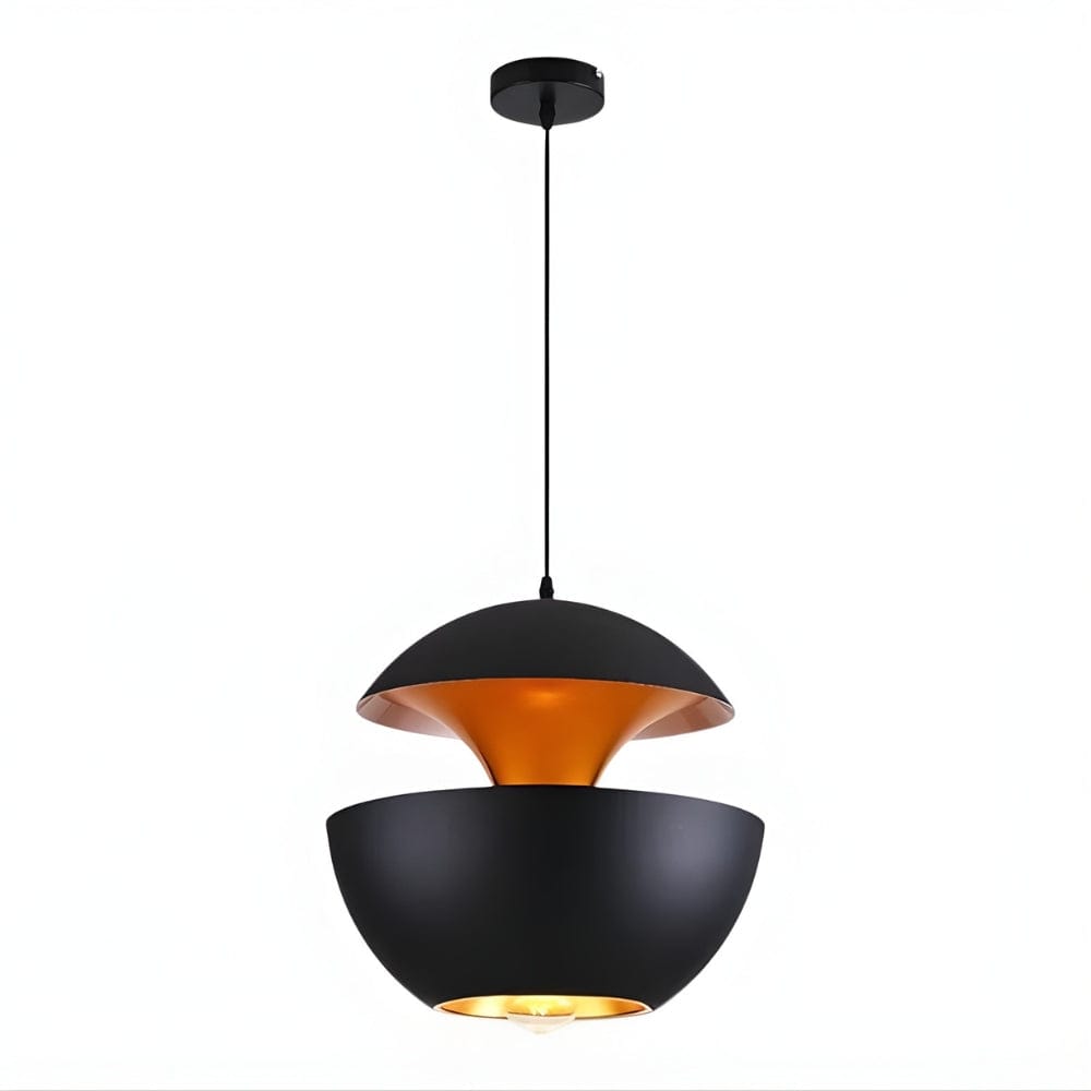 Lustre Chambre Sphère Noir Noir