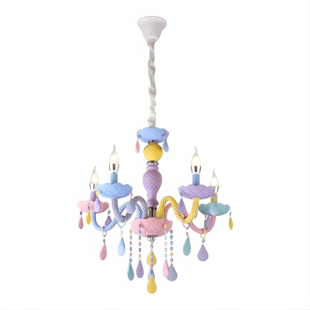 Lustre Enfant Chandelier Violet