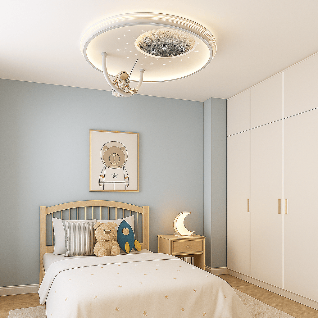 Lustre Enfant Cosmos Blanc