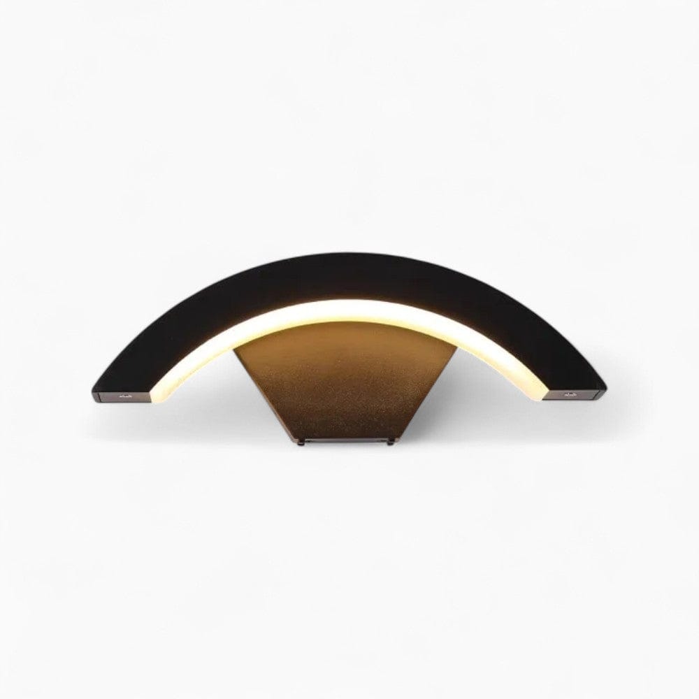 Lustre Exterieur Arc Noir Noir