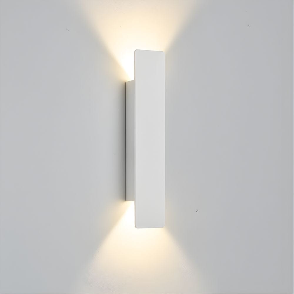 Lustre Exterieur Baton Blanc Blanc