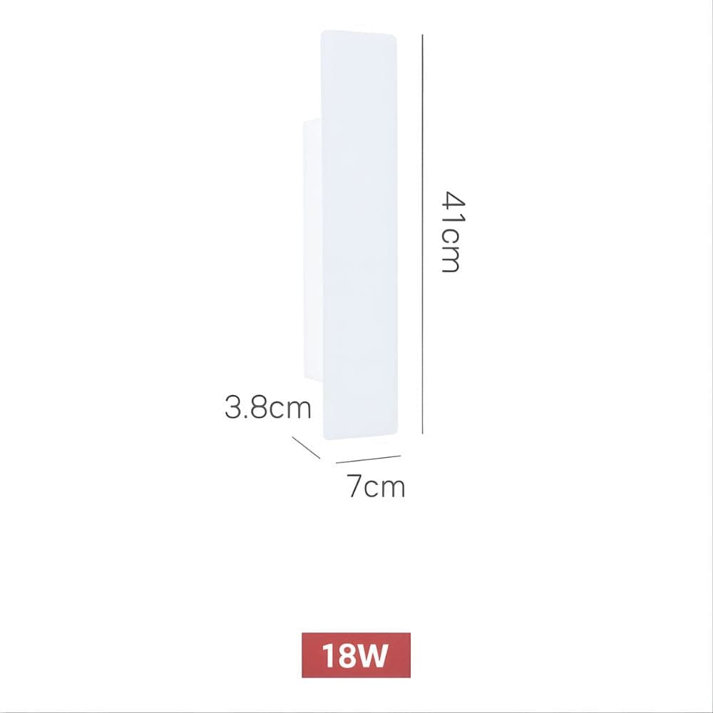 Lustre Exterieur Baton Blanc Blanc