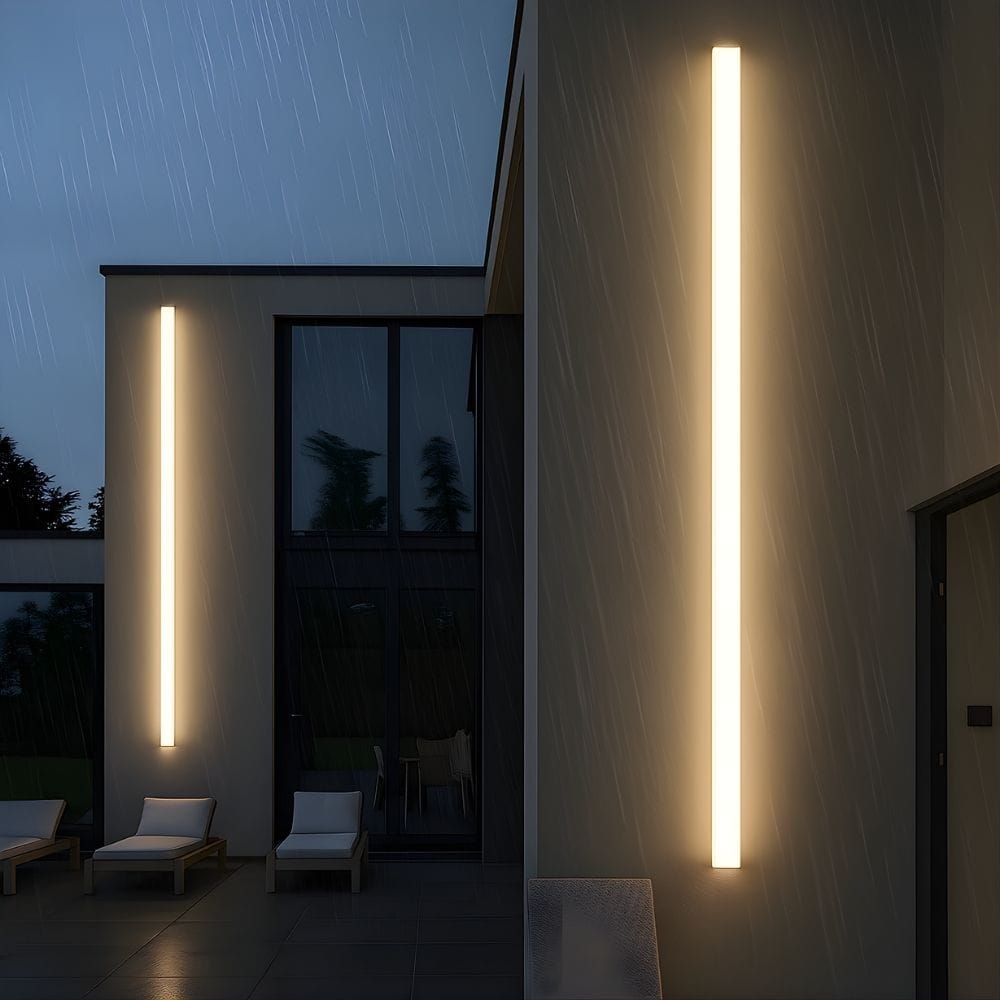 Lustre Extérieur Blanc Blanc