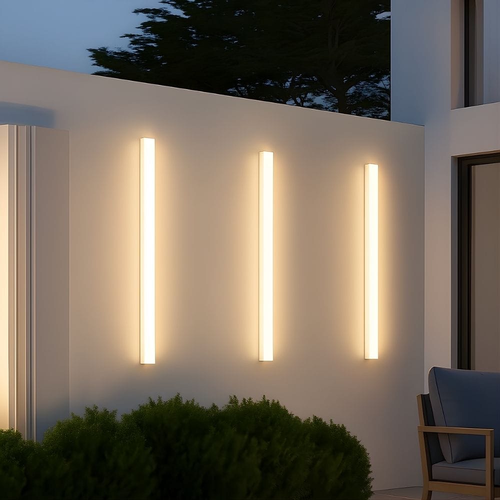 Lustre Extérieur Blanc Blanc