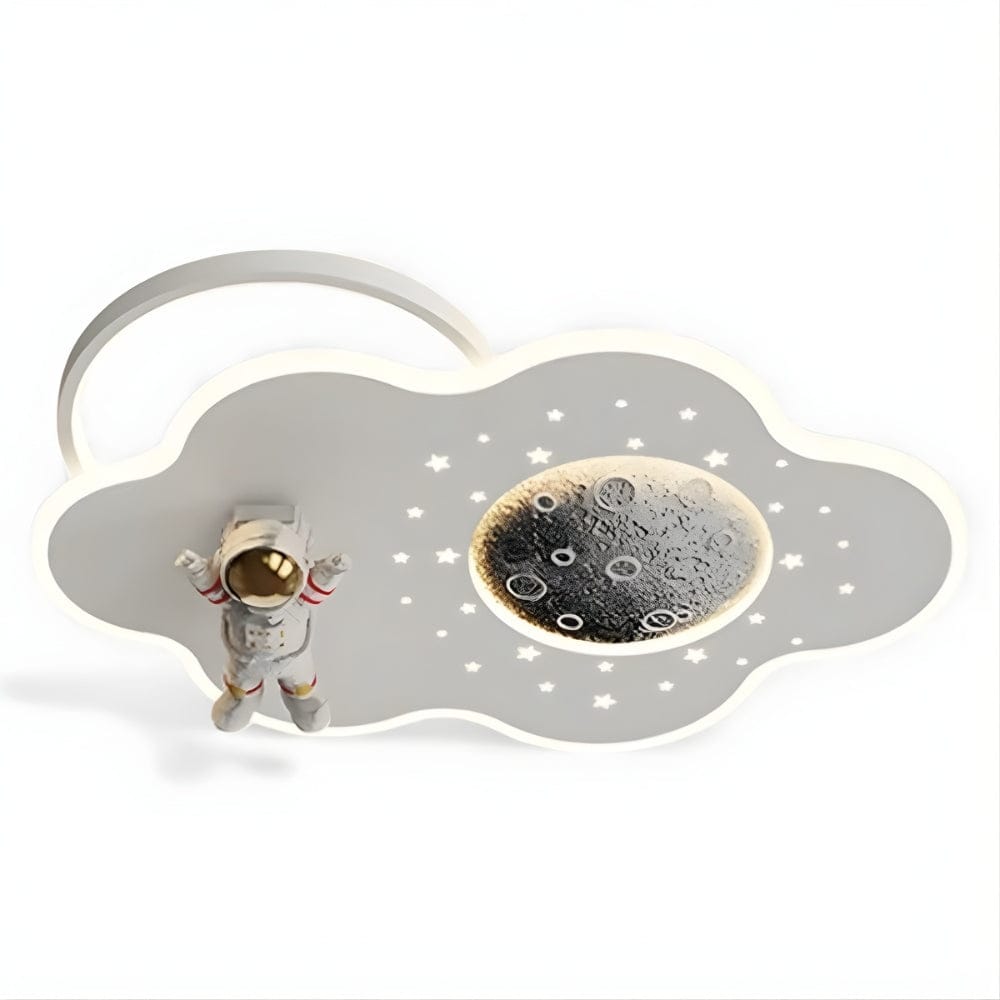 Lustre Nuage Enfant Blanc