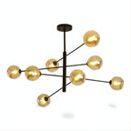 Lustre Salle de bain Boule Noir Noir