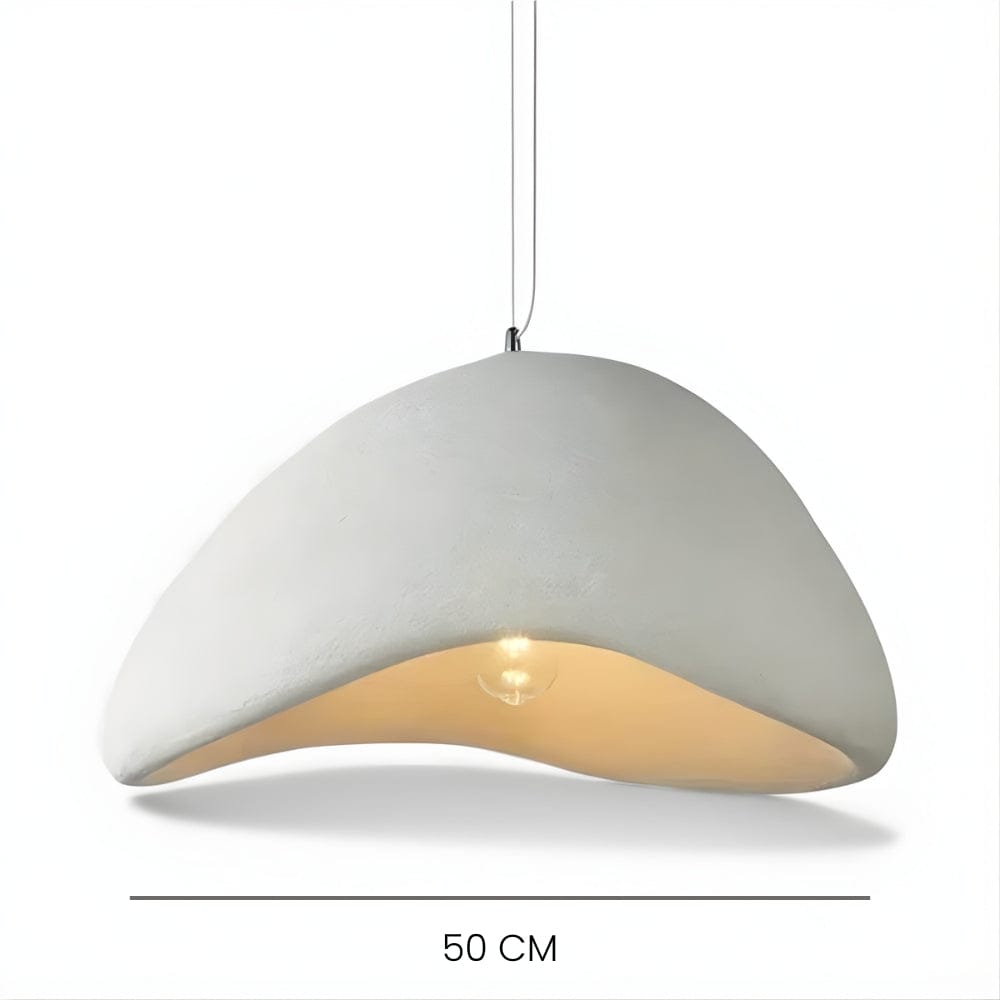 Lustre Salon Arrondi Blanc Blanc