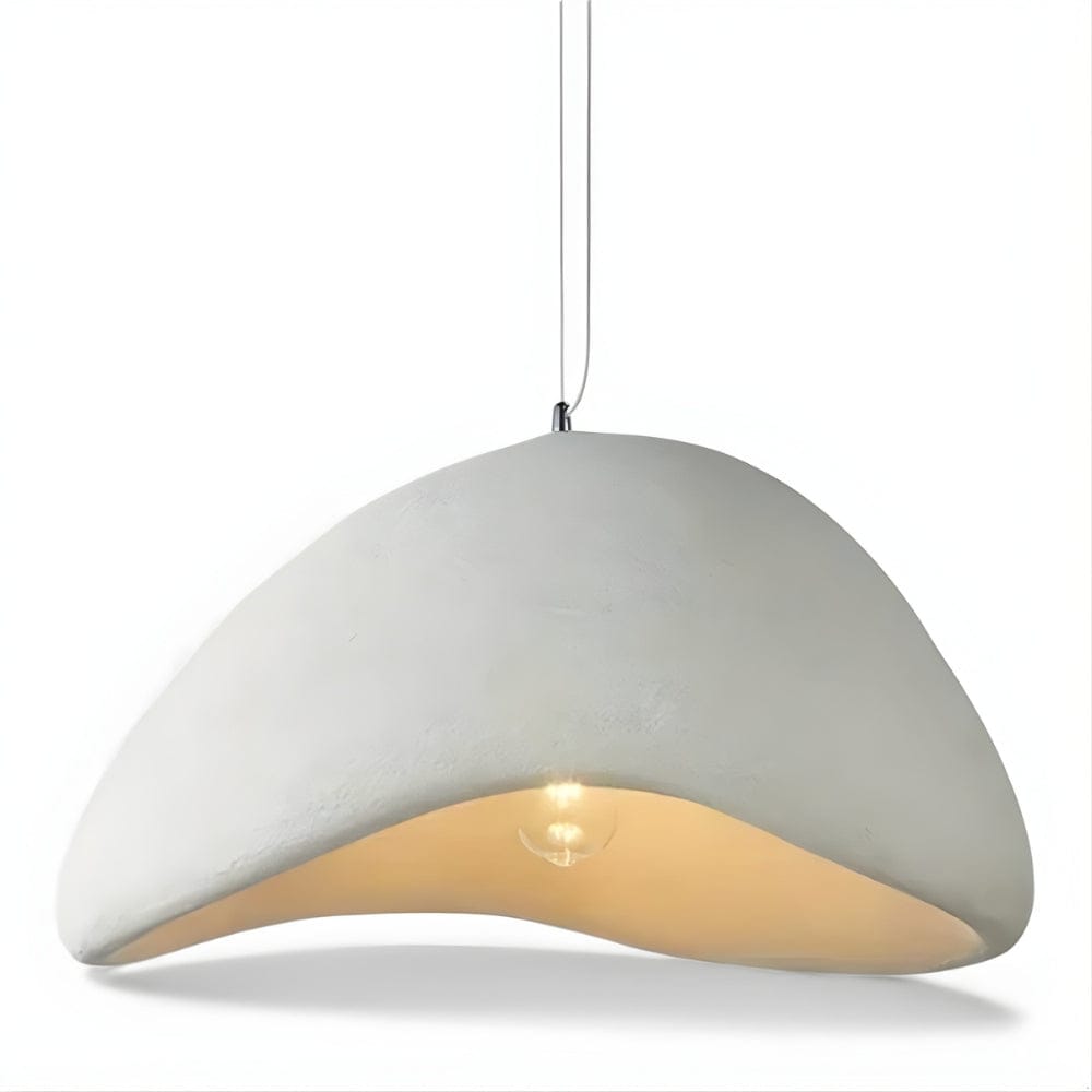 Lustre Salon Arrondi Blanc Blanc