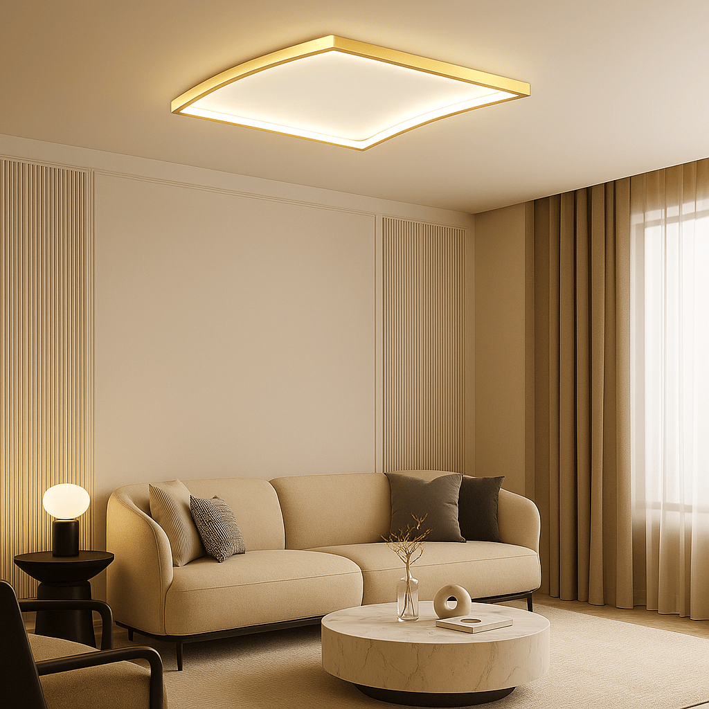 Lustre Salon Carre  Dorée