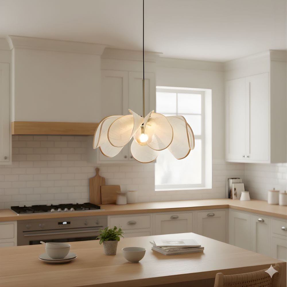 Lustre Salon Fleur Beige