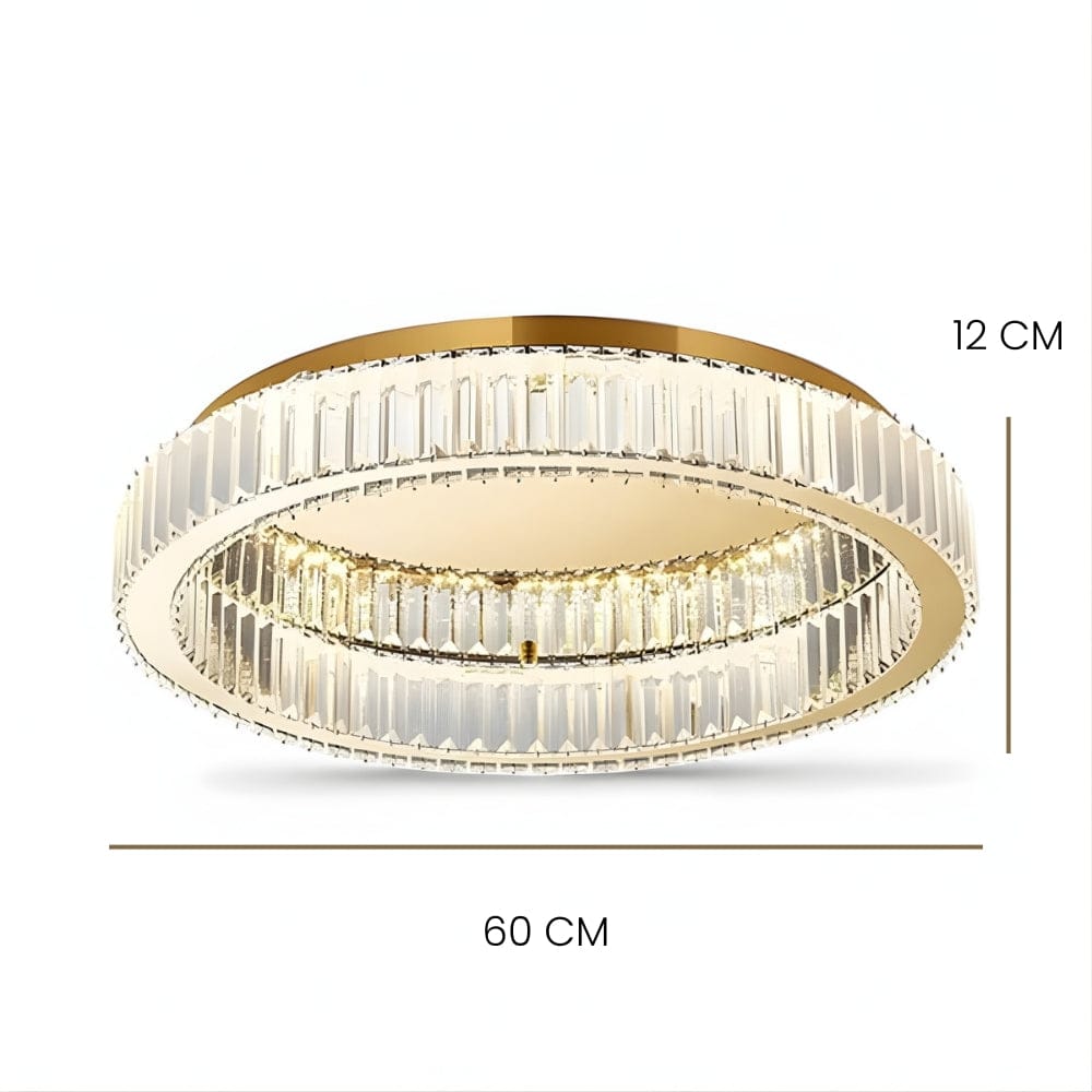 Lustre Salon Halo Doree Dorée